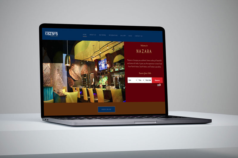 Nazara Restaurant Website