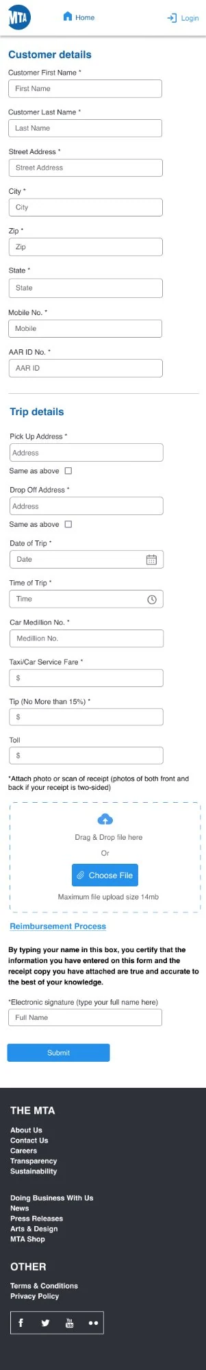 AAR Mobile — full form