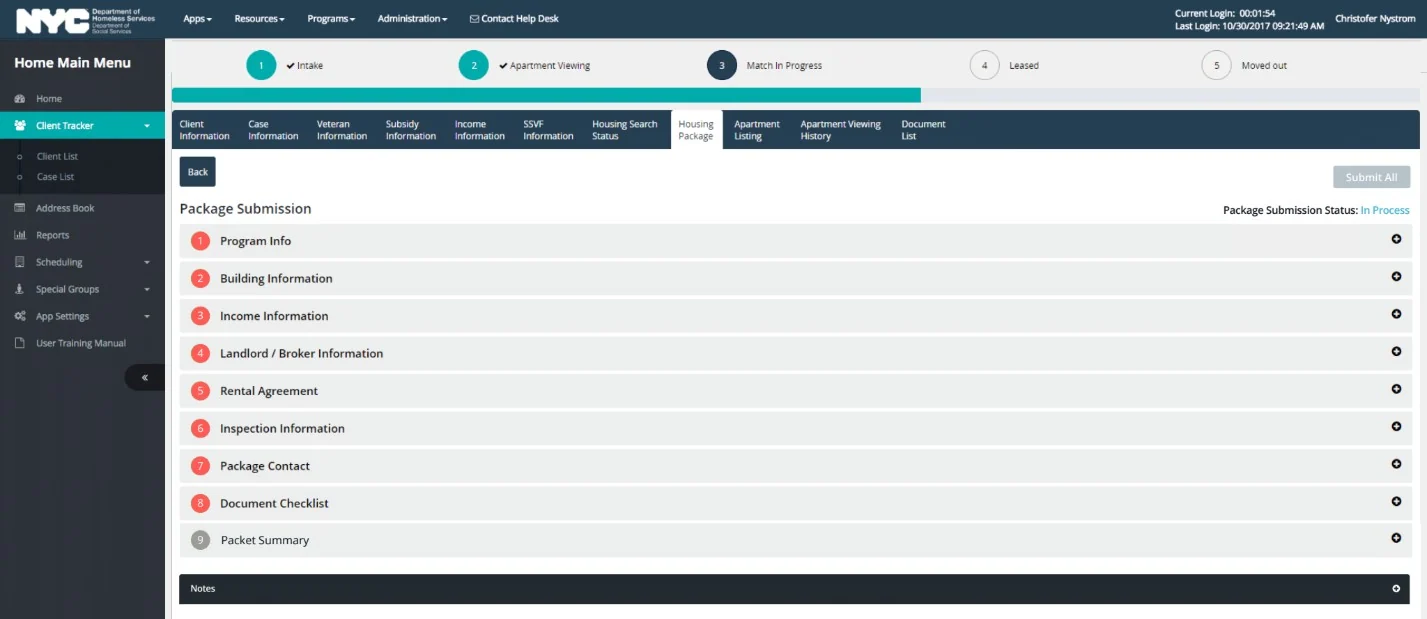 DHS Client Tracker — Subsidy Calculator CityFHEPS tab